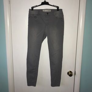 Grey skinny jeans
